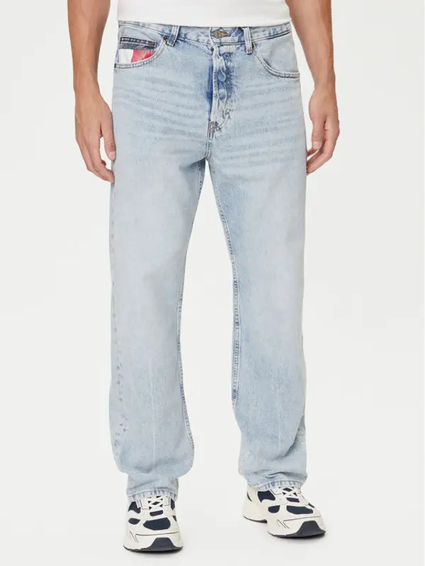 Tommy Jeans Tommy Jeans Traperice Otis DM0DM21226 Plava Straight Fit