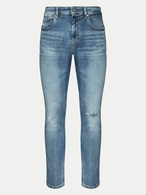 Tommy Jeans Tommy Jeans Traperice Scanton DM0DM20574 Plava Slim Fit