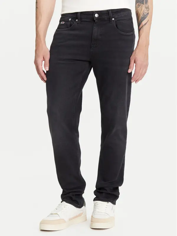 Tommy Jeans Tommy Jeans Traperice Scanton DM0DM21888 Crna Slim Fit