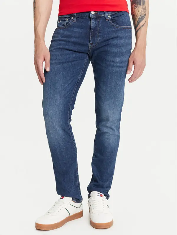 Tommy Jeans Tommy Jeans Traperice Scanton DM0DM21890 Tamnoplava Slim Fit