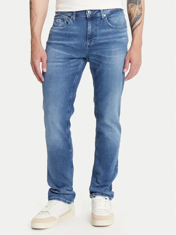 Tommy Jeans Tommy Jeans Traperice Scanton DM0DM21903 Plava Slim Fit
