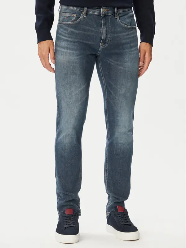 Tommy Jeans Tommy Jeans Traperice Scanton DM0DM233461 Plava Slim Fit
