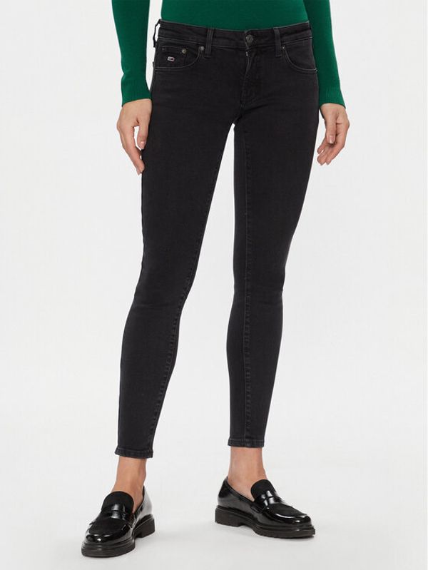 Tommy Jeans Tommy Jeans Traperice Sophie DW0DW17144 Crna Skinny Fit