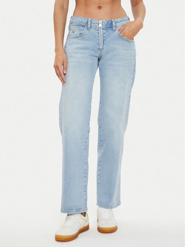 Tommy Jeans Tommy Jeans Traperice Sophie DW0DW19262 Plava Straight Fit