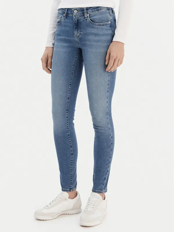 Tommy Jeans Tommy Jeans Traperice Sophie DW0DW19530 Plava Skinny Fit