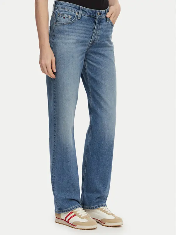 Tommy Jeans Tommy Jeans Traperice Sophie DW0DW23581 Plava Straight Fit