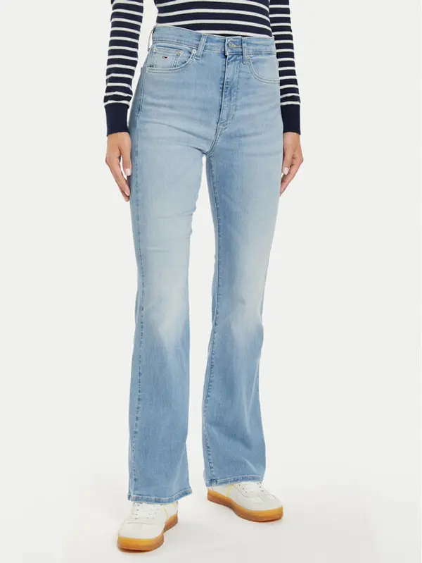 Tommy Jeans Tommy Jeans Traperice Sylvia DW0DW19598 Plava Flare Fit