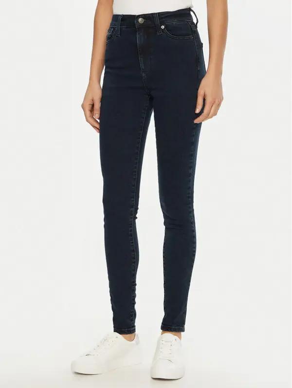 Tommy Jeans Tommy Jeans Traperice Sylvia DW0DW20217 Tamnoplava Skinny Fit