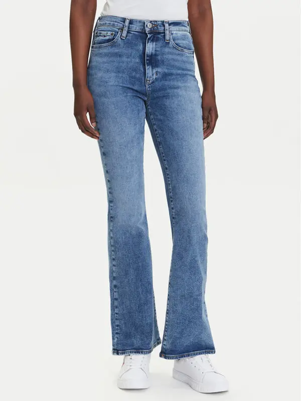 Tommy Jeans Tommy Jeans Traperice Sylvia DW0DW20654 Plava Flare Fit