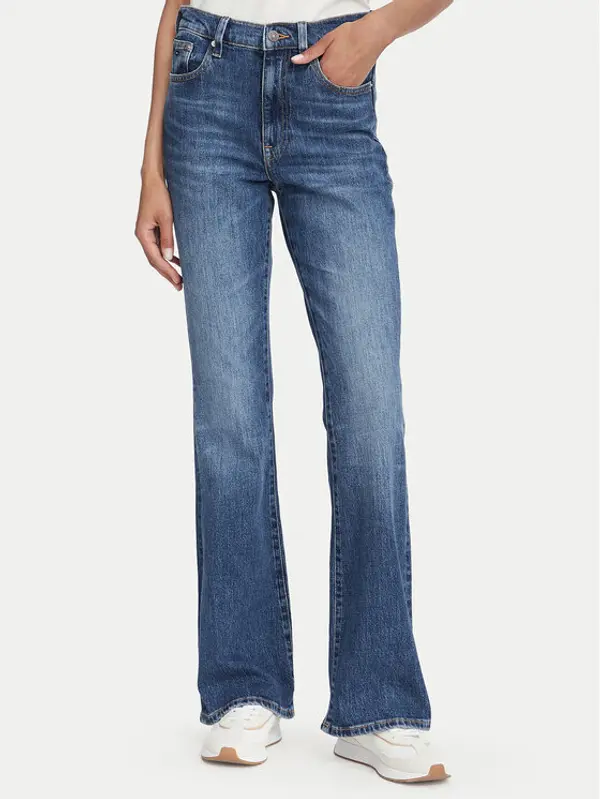 Tommy Jeans Tommy Jeans Traperice Sylvia DW0DW23077 Tamnoplava Flare Fit