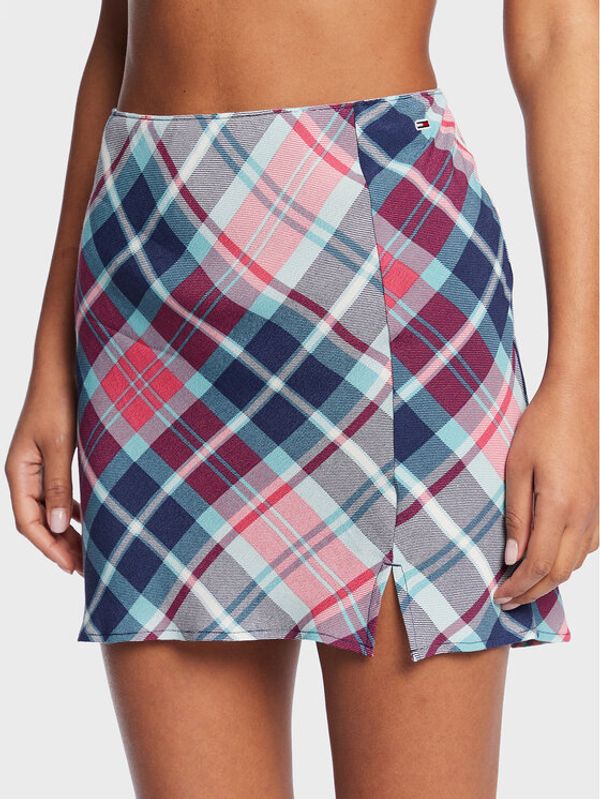 Tommy Jeans Tommy Jeans Trapez suknja Tartan DW0DW14982 Šarena Regular Fit