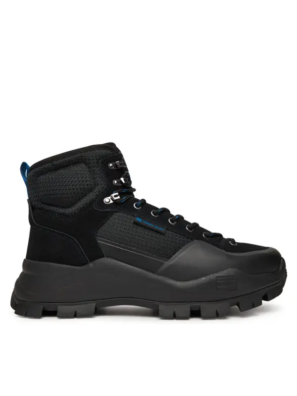 Tommy Jeans Tommy Jeans Trekking Tjm Hybrid Boot EM0EM01633 Crna