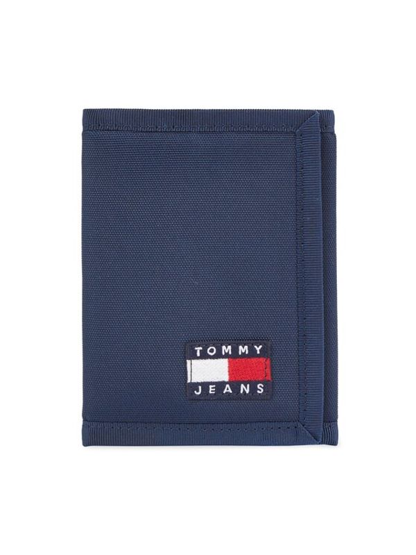 Tommy Jeans Tommy Jeans Veliki muški novčanik Tjm Ess Daily Nylon Trifold AM0AM12083 Tamnoplava