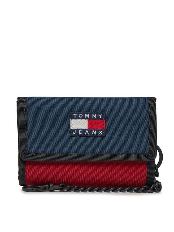 Tommy Jeans Tommy Jeans Veliki muški novčanik Tjm Heritage Nylon Trifold AM0AM12078 Tamnoplava
