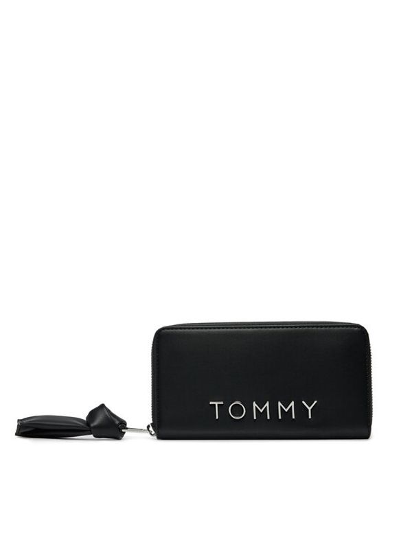 Tommy Jeans Tommy Jeans Veliki ženski novčanik Tjw Bold Large Za AW0AW16389 Crna