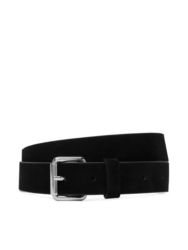 Tommy Jeans Tommy Jeans Ženski remen Tjw Script Seude 3.0 AW0AW18503 Crna
