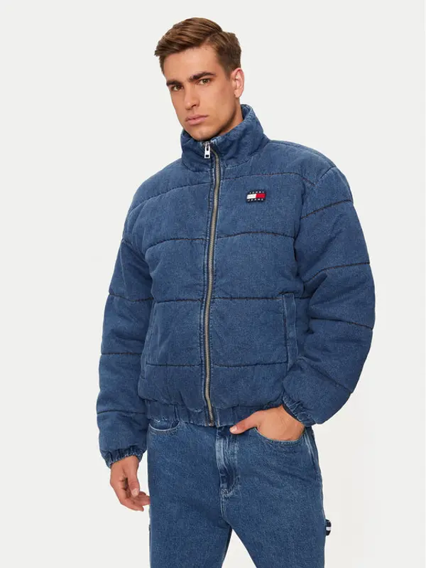 Tommy Jeans Tommy Jeans Zimska jakna DM0DM20438 Plava Regular Fit