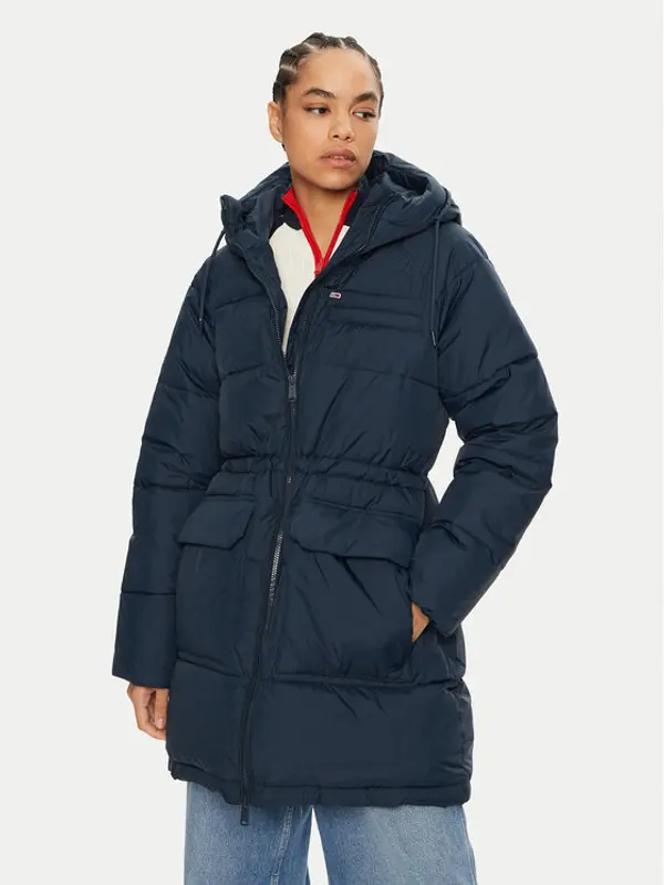 Tommy Jeans Tommy Jeans Zimska jakna DW0DW18842 Tamnoplava Regular Fit