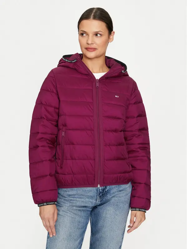 Tommy Jeans Tommy Jeans Zimska jakna Tape DW0DW18308 Crvena Regular Fit