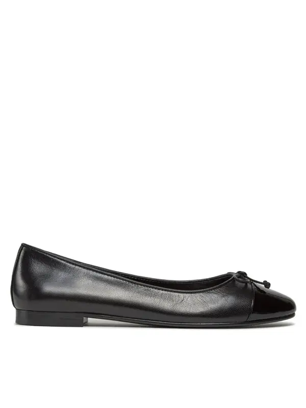 TORY BURCH Tory Burch Balerinke Cap-Toe Ballet 154511 Crna
