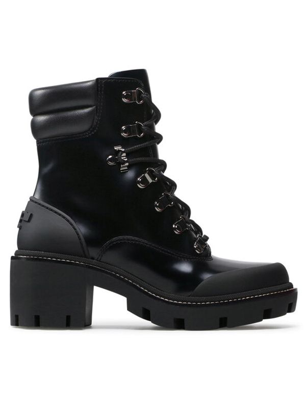 Tory Burch Tory Burch Čizme Lug Sole Hiker Ankle Boot 85304 Crna