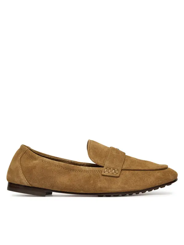 TORY BURCH Tory Burch Loaferice Baller Loafe 179145 Smeđa