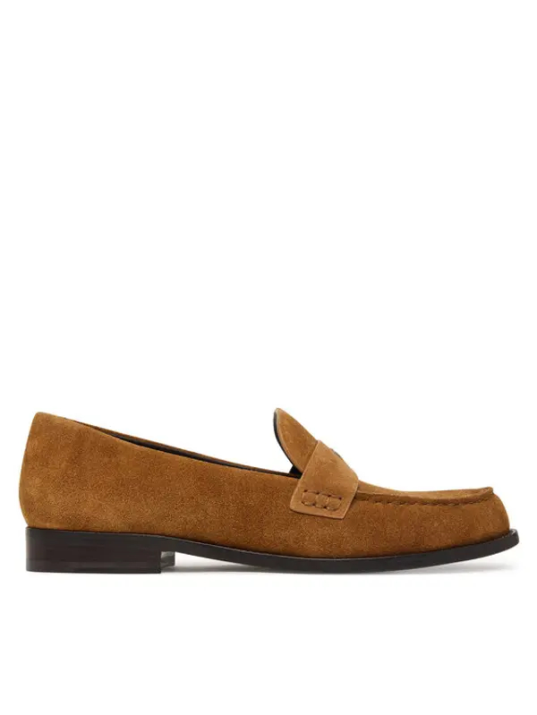 TORY BURCH Tory Burch Loaferice Penny 178119 Smeđa