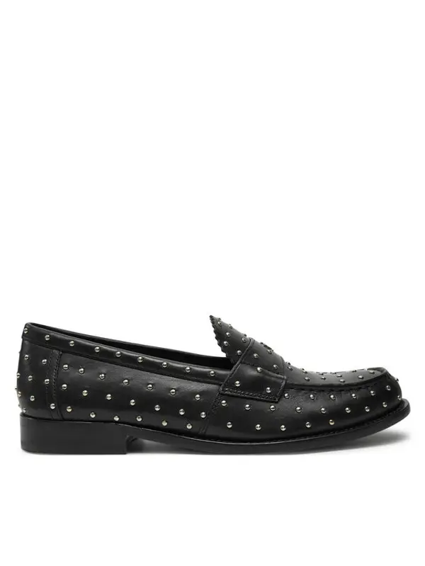 TORY BURCH Tory Burch Mokasinke Studded Classic Loafer 159881 Crna