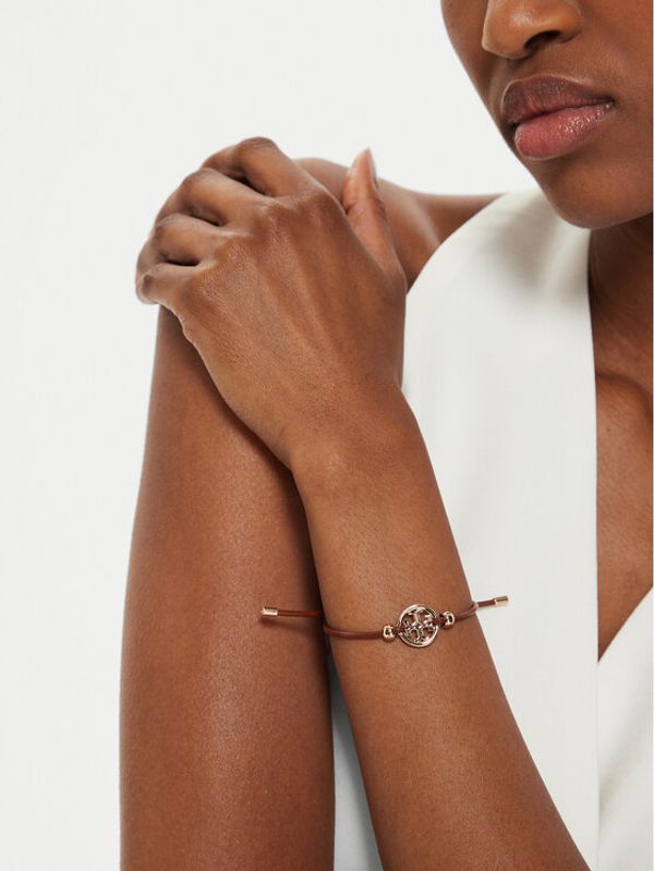 Tory Burch Tory Burch Narukvica Miller Slider Bracelet 144706 Smeđa