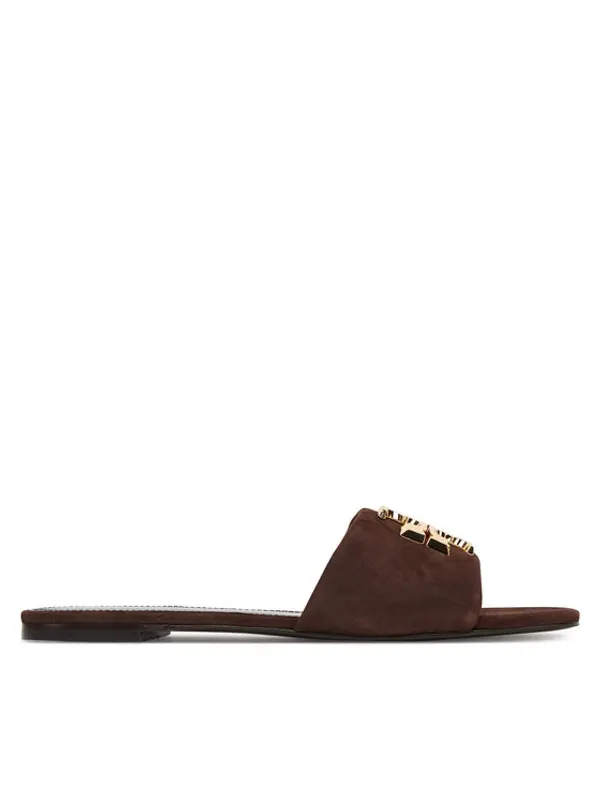 TORY BURCH Tory Burch Natikače Eleanor Slide 174839 Smeđa