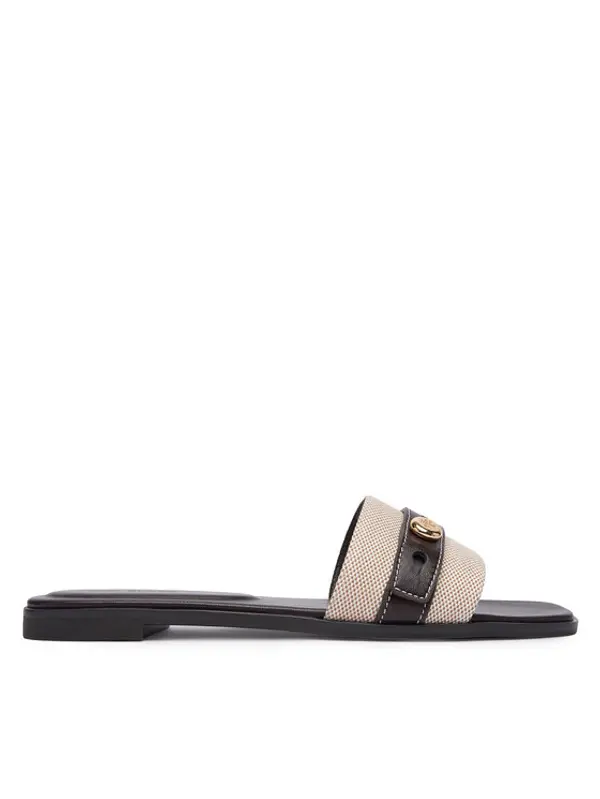 TORY BURCH Tory Burch Natikače Romy Slide 183307 Smeđa