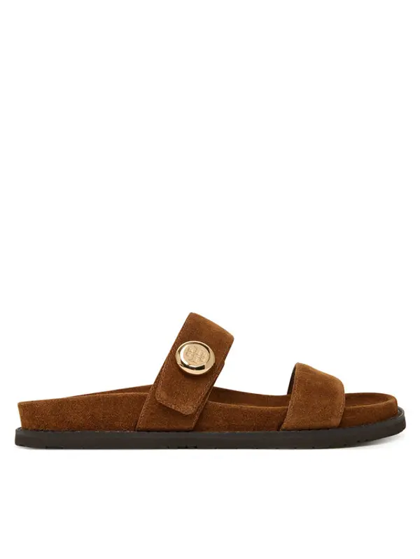 TORY BURCH Tory Burch Natikače Romy Sport 183266 Smeđa