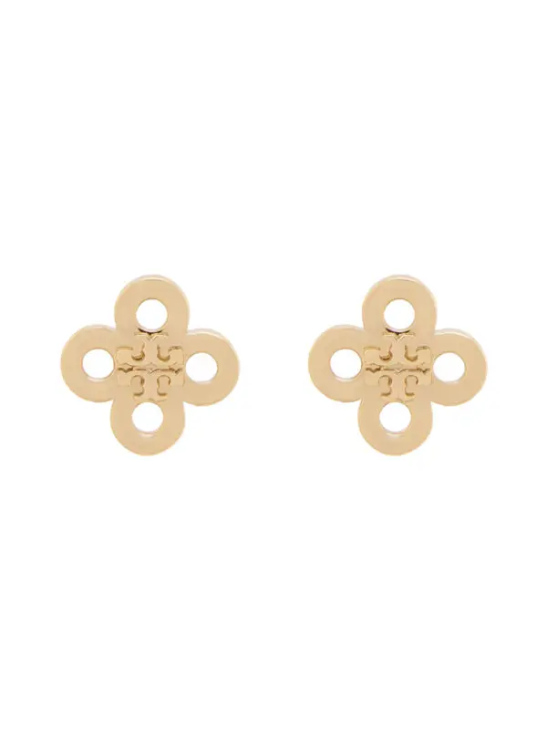 TORY BURCH Tory Burch Naušnice Forget Me Not Clover Stud 184409 Zlatna