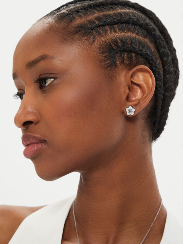 Tory Burch Tory Burch Naušnice Kira 147151 Srebrna