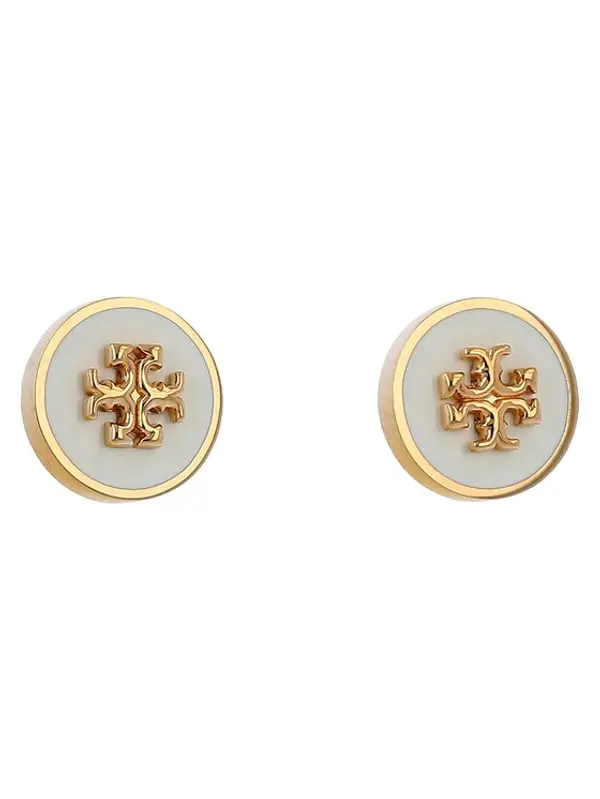 TORY BURCH Tory Burch Naušnice Kira 90547 Bijela