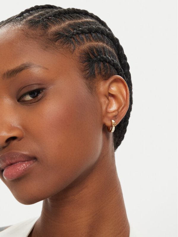 Tory Burch Tory Burch Naušnice Kira Huggie 155515 Zlatna