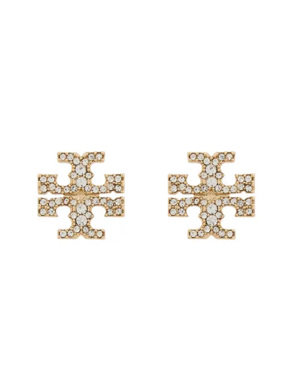 TORY BURCH Tory Burch Naušnice Kira Pave Stud 158535 Zlatna