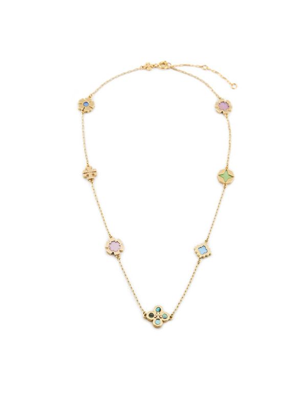 Tory Burch Tory Burch Ogrlica Kira 160174 Zlatna