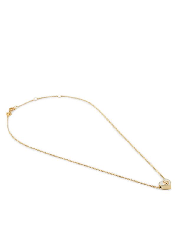 Tory Burch Tory Burch Ogrlica Kira Heart 160160 Zlatna