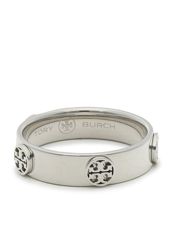 Tory Burch Tory Burch Prsten Miller Stud Ring 76882 Srebrna