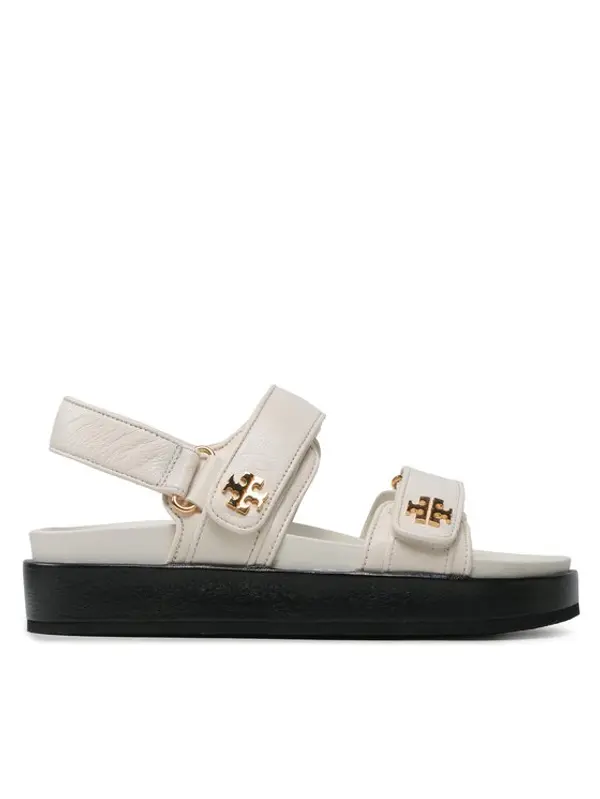 TORY BURCH Tory Burch Sandale Kira Sport Sandal Calf Leather 144328 Écru