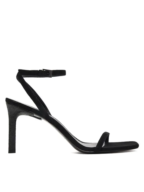 TORY BURCH Tory Burch Sandale Pave Heeled 175463 Crna