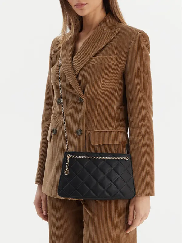 TORY BURCH Tory Burch Torbica Fleming Pochette 176623 Crna