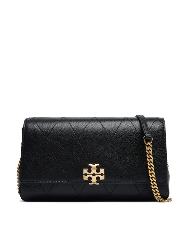 TORY BURCH Tory Burch Torbica Quilted Chain Wallet 186041 Crna