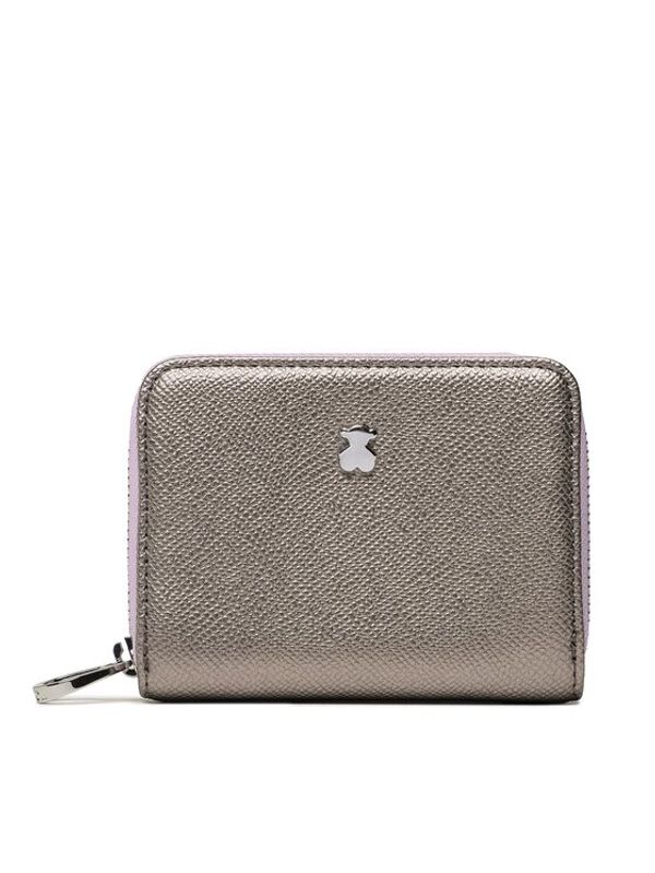 TOUS TOUS Mali ženski novčanik Monedero M. New Dubai 2001690055 Srebrna