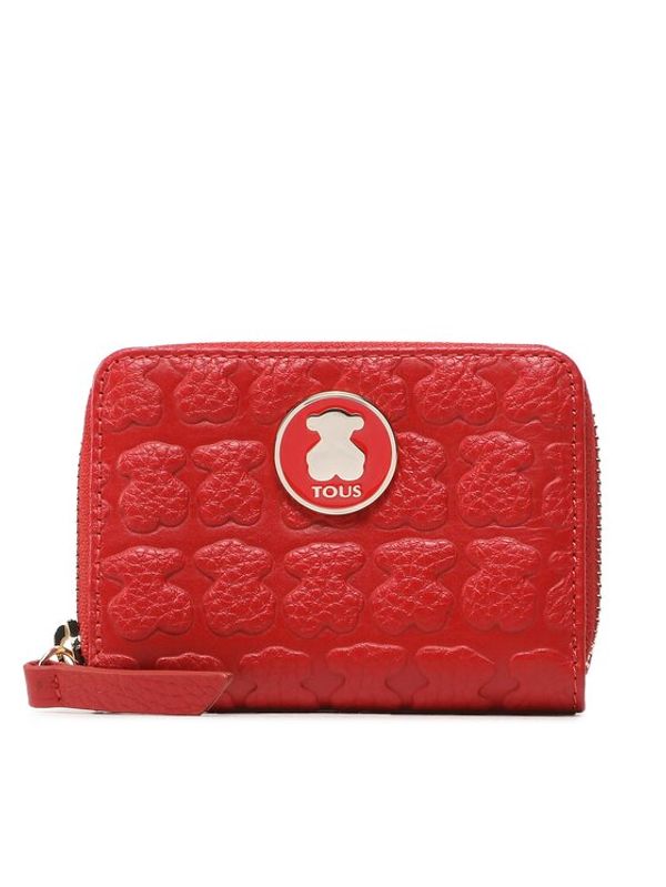 TOUS TOUS Mali ženski novčanik Monedero M. Sherton 2001145117 Crvena