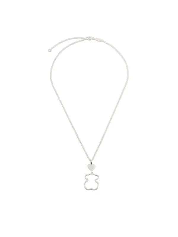 TOUS TOUS Ogrlica New Silueta 1000118300 Srebrna