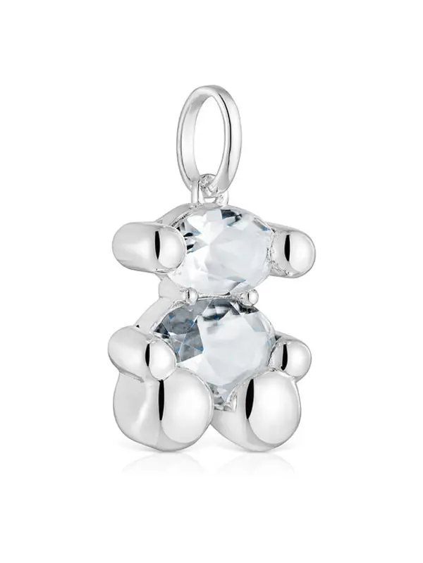 TOUS TOUS Privjesak Color Bear 1004224800 Srebrna