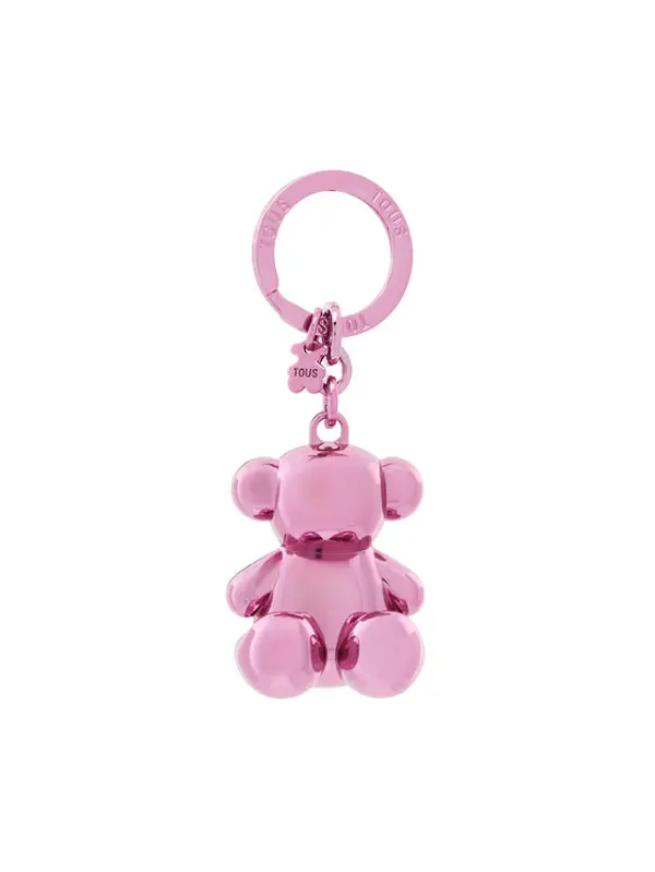 TOUS TOUS Privjesak LLAVERO METAL BOLD BEAR 2002040613 Ružičasta