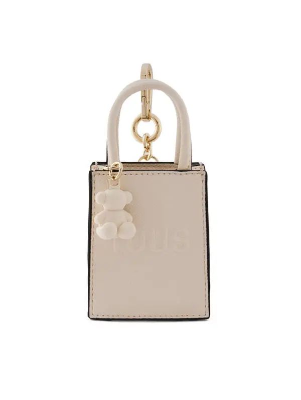 TOUS TOUS Privjesak Mini Bolso Pop 2002203601 Bež